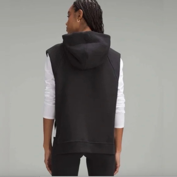 Lululemon Scuba Pullover Sleeveless Hoodie - XS/S - Black - Picture 2 of 6